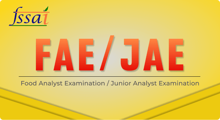 FAE & JAE- (Food Analyst Examination) & (Junior Analyst Examination)